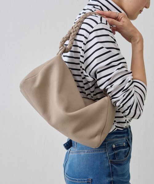 BEARDSLEY(ビアズリー)の「メッシュハンドル2WAYバッグ(トートバッグ・レディース・ブラック/ピンクベージュ・FREE)」の22枚目の写真