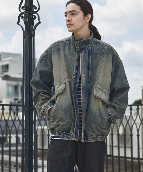 niko and JEANS 2025AW】90sデニムスタンドブルゾン