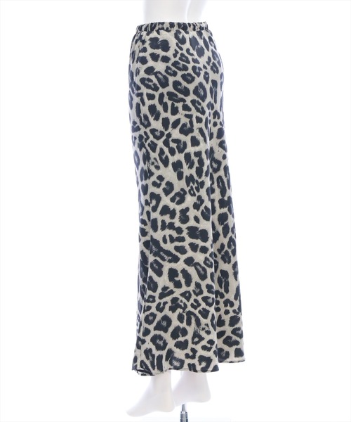 CLEAR BASIC（クリアベーシック）の「レオパード柄ロングスカート[アニマル柄 マーメイド 大人 カジュアル]（スカート・レディース・グレー/ベージュ・F）」の8枚目の写真