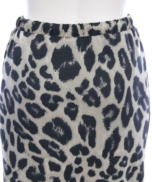 CLEAR BASIC（クリアベーシック）の「レオパード柄ロングスカート[アニマル柄 マーメイド 大人 カジュアル]（スカート・レディース・グレー/ベージュ・F）」の10枚目の写真