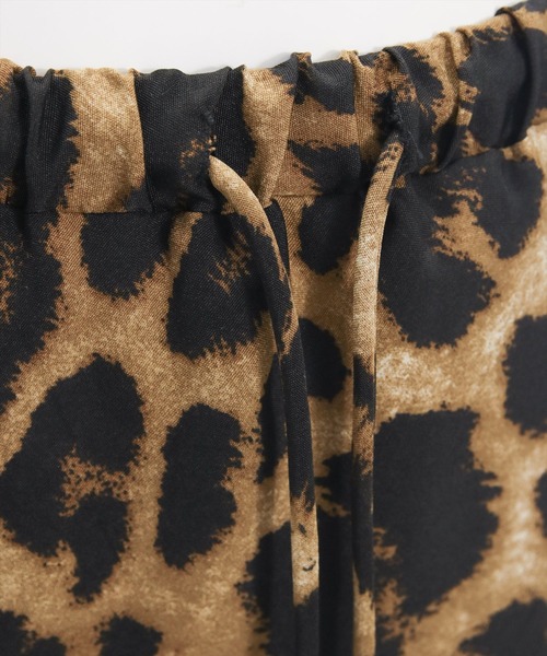 CLEAR BASIC（クリアベーシック）の「レオパード柄ロングスカート[アニマル柄 マーメイド 大人 カジュアル]（スカート・レディース・グレー/ベージュ・F）」の16枚目の写真