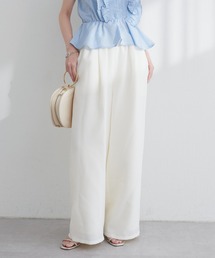 natural couture | イージーウエストワイドパンツ(その他パンツ)
