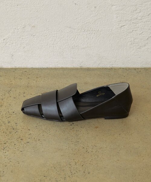 Omekashi（オメカシ）の「グルカフラットミュール（パンプス・レディース・ブラック/ブラウン・SMALL/LARGE/MEDIUM）」の8枚目の写真