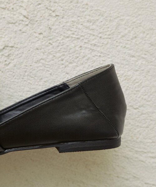 Omekashi（オメカシ）の「グルカフラットミュール（パンプス・レディース・ブラック/ブラウン・SMALL/LARGE/MEDIUM）」の13枚目の写真