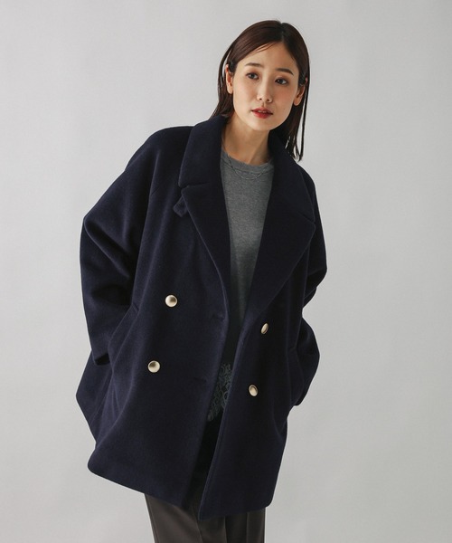 グローバルワーク　軽やかストレッチ襟2WAYコート　Ｌ　ネイビー 楽天市場】【SALE／70%OFF】軽やかストレッチ2WAYコート GLOBAL