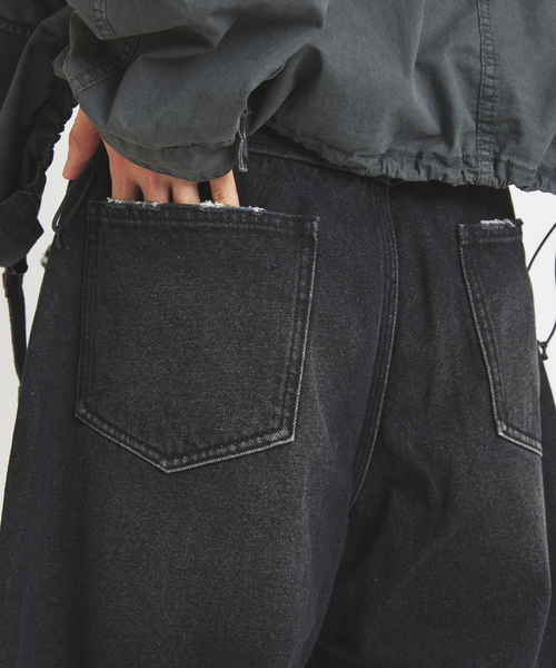 JOURNAL STANDARD(ジャーナルスタンダード)の「ダブル ニー バギー ショーツ(その他パンツ・メンズ・ブラック/ブルー系その他・MEDIUM/LARGE)」の7枚目の写真