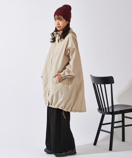 美品 アギュー　3way ロングマウンテンパーカー　キルティングベスト付 白 セール】[キルトライナーベスト付き]2WAYミドルマウンテンパーカー