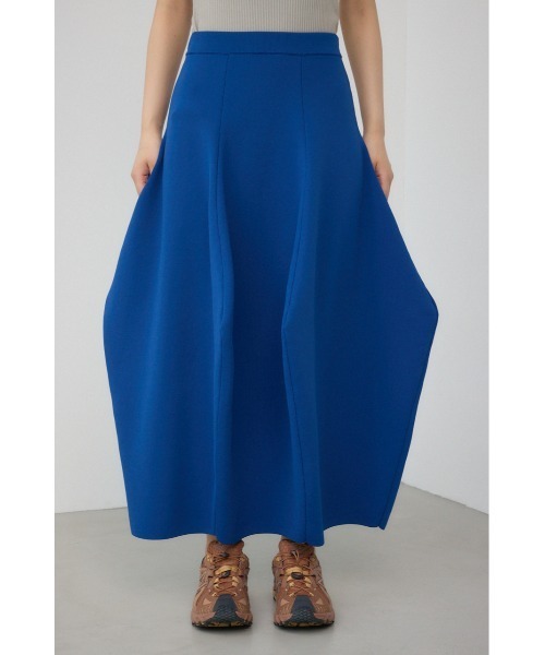 PLUS（プラス）の「【PLUS】コクーンパターンニットスカート（スカート・レディース・ダークブルー/ブラック/マジェンタ・MEDIUM/SMALL）」の17枚目の写真