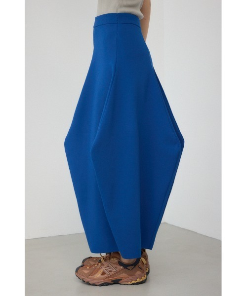 PLUS（プラス）の「【PLUS】コクーンパターンニットスカート（スカート・レディース・ダークブルー/ブラック/マジェンタ・MEDIUM/SMALL）」の18枚目の写真