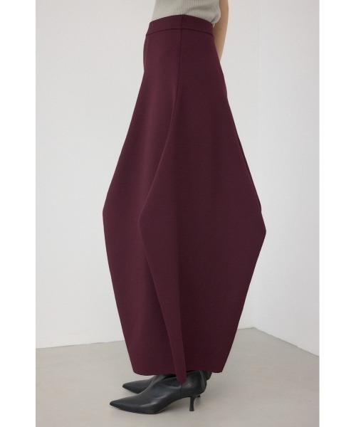 セール】【PLUS】コクーンパターンニットスカート（スカート）｜PLUS