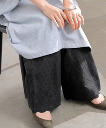 ストレッチワイドペチパンツ