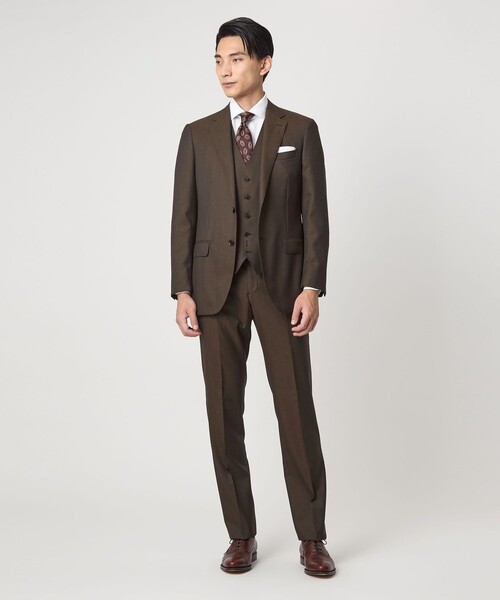 REDA サージ 2B RV スーツジャケット（スーツジャケット）｜green