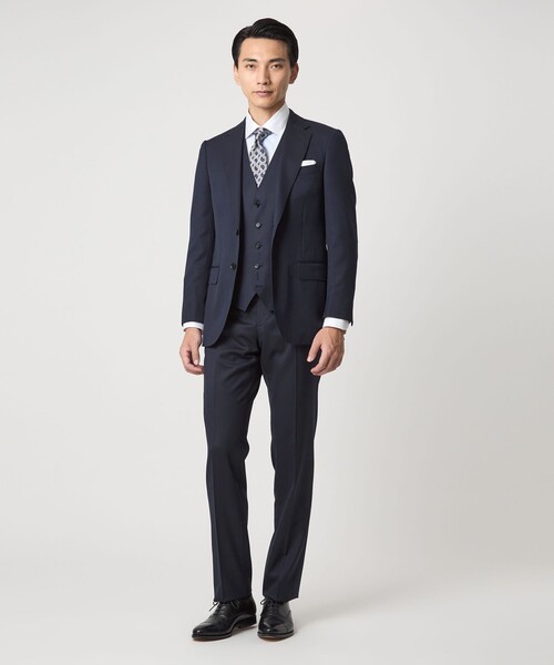 REDAネイビー ダブルブレストスーツ green label relaxing 楽天市場】【SALE／60%OFF】[ レダ ] REDA サージ ダブル 6B PKD