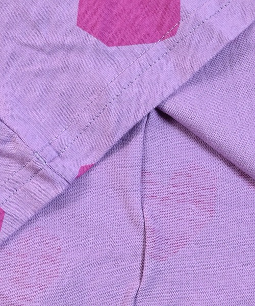 MARKEY'S（マーキーズ）の「総柄フレアスリーブカットソー（Tシャツ/カットソー・キッズ・パープル系その他/ライトグリーン/チャコール・80/90/100/110/120/130/140/150）」の10枚目の写真