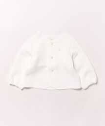 [ベビー]キルトカーディガン