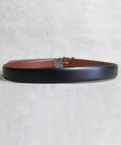 TOMMY HILFIGER（トミーヒルフィガー）の「TOMMY HILFIGER ビジネスリバーシブルベルト（ベルト・メンズ・ブラック系その他・X-LARGE/LARGE/MEDIUM/SMALL）」の8枚目の写真