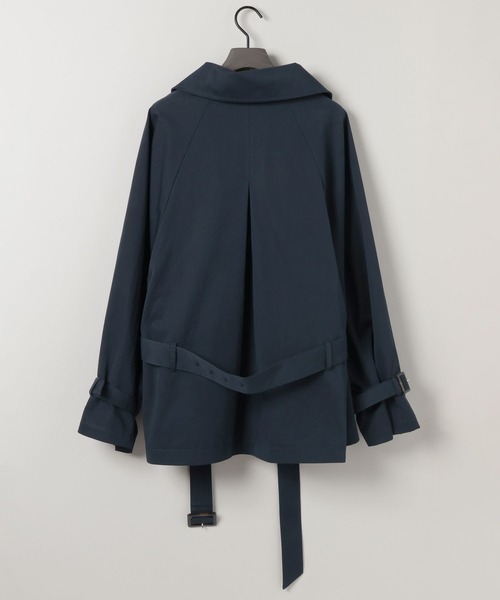 eL（エル）の「【eL】Short Trench Coat/586796（トレンチコート・レディース・ネイビー/ダークベージュ・FREE）」の20枚目の写真