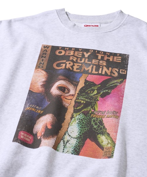 ADPOSION(アドポーション)の「【Gremulins / グレムリン】ポスター風 フォトプリント スウェットトレーナー(スウェット・レディース・ネイビー/ライトグレー/チャコールグレー・MEDIUM/X-LARGE/LARGE)」の11枚目の写真
