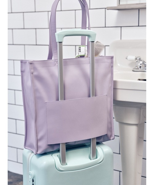 USAGI ONLINE/ZOZOTOWN限定】ファスナー付きキャリーオントートバッグ