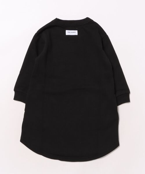 FOV（フォブ）の「フォブ HELLO スウェットワンピース（ワンピース・キッズ・チャコールグレー/アッシュグレー/ブラック・XL/L/M/S）」の4枚目の写真