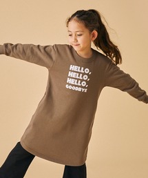 FOV | フォブ HELLO スウェットワンピース(ワンピース)