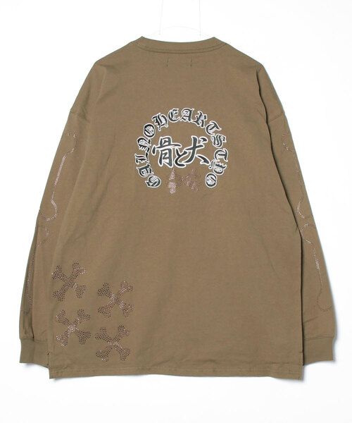 GALFY(ガルフィー)の「【GALFY/ガルフィー】ピカピカ骨骨ロンTee(Tシャツ/カットソー・メンズ・ブラック/ホワイト/グレイッシュベージュ・XL/L/M)」の20枚目の写真