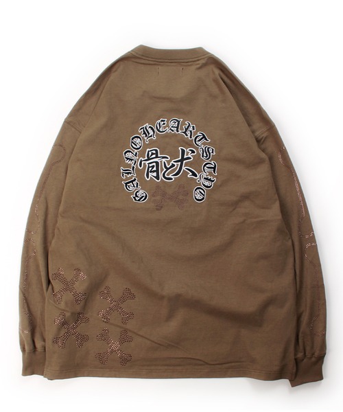 GALFY(ガルフィー)の「【GALFY/ガルフィー】ピカピカ骨骨ロンTee(Tシャツ/カットソー・メンズ・ブラック/ホワイト/グレイッシュベージュ・XL/L/M)」の9枚目の写真