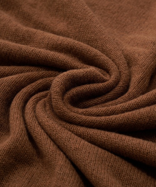 elegancese（エレガンセーゼ）の「【elegancese】Mesh cashmere stole（ストール/ショール・レディース・グリーン/ブラウン/ライトグレー/ホワイト/オレンジ/チャコールグレー・FREE）」の12枚目の写真