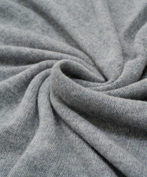 elegancese（エレガンセーゼ）の「【elegancese】Mesh cashmere stole（ストール/ショール・レディース・グリーン/ブラウン/ライトグレー/ホワイト/オレンジ/チャコールグレー・FREE）」の20枚目の写真