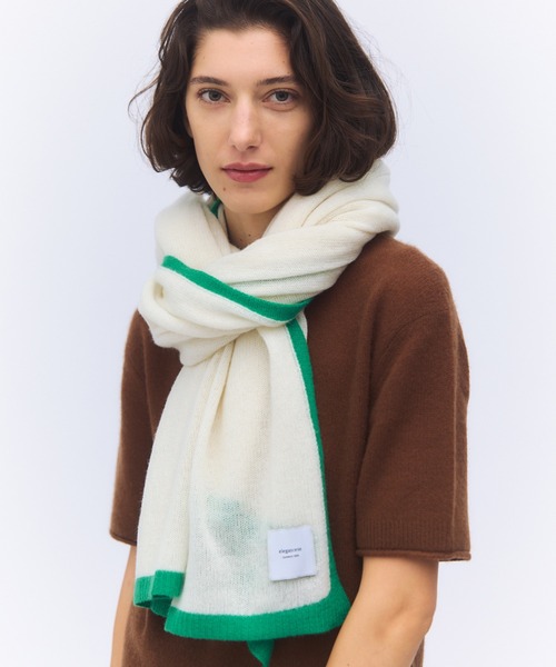 elegancese】Mesh cashmere stole（ストール/ショール）｜elegancese