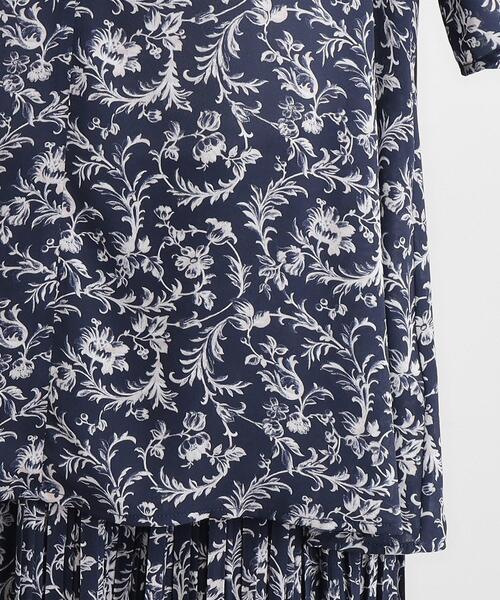 LAURA ASHLEY(ローラアシュレイ)の「【ボウタイ/同柄アイテムあり】アイロンワーク スクロール柄ブラウス(シャツ/ブラウス・レディース・アイボリー系/ネイビー系・38/40)」の16枚目の写真