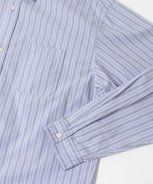 URBAN RESEARCH Sonny Label（アーバンリサーチサニーレーベル）の「高密度タイプライターレギュラーシャツ（シャツ/ブラウス・メンズ・ホワイト/ベージュ系その他/ネイビー/ブルー系その他/カーキ・MEDIUM/LARGE/X-LARGE）」の6枚目の写真