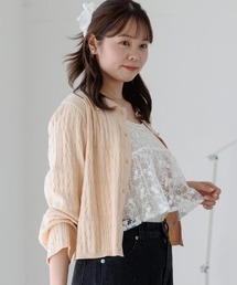 flower | レーシーポロトップ2(ニット/セーター)