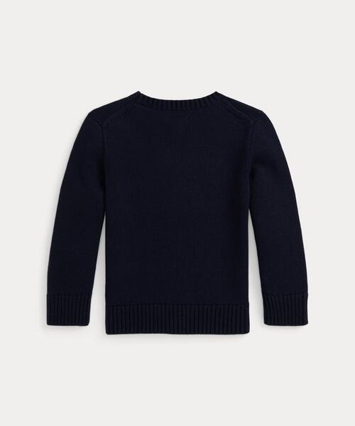 ドッグインターシャ コットン セーター（ニット/セーター）｜POLO