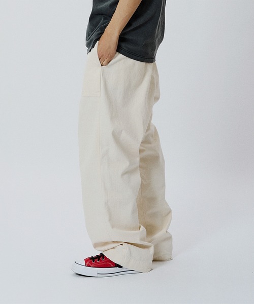 UNION(UNION TOKYO)(ユニオン)の「UNION TOKYO MITCHELL PANT ユニオントーキョー(その他パンツ・メンズ・クリーム/ブラック・L/M/S)」の1枚目の写真