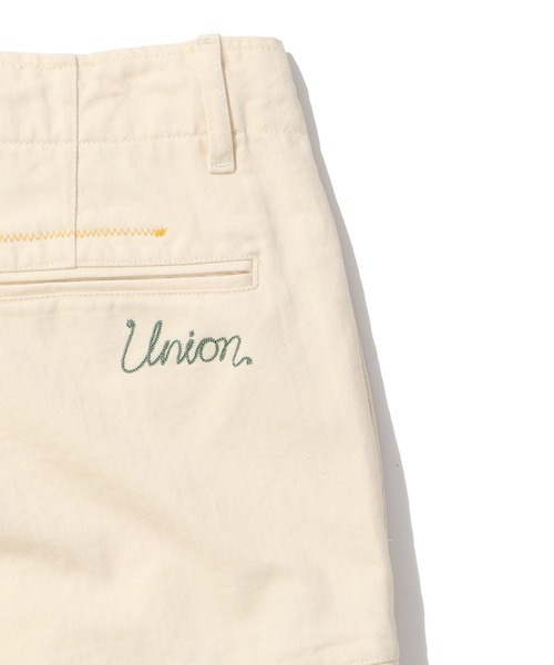 UNION(UNION TOKYO)(ユニオン)の「UNION TOKYO MITCHELL PANT ユニオントーキョー(その他パンツ・メンズ・クリーム/ブラック・L/M/S)」の5枚目の写真