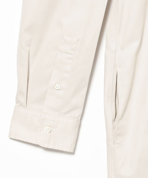 GYMPHLEX(ジムフレックス)の「Gymphlex / バンドカラー シャツ ワンピース(ワンピース・レディース・ベージュ/ライトブラウン・14)」の16枚目の写真