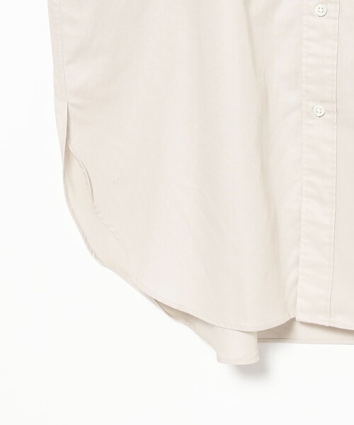 GYMPHLEX(ジムフレックス)の「Gymphlex / バンドカラー シャツ ワンピース(ワンピース・レディース・ベージュ/ライトブラウン・14)」の17枚目の写真