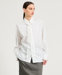 ESTNATION | ESTNATION / リボンタイ ビッグシャツ(シャツ/ブラウス)