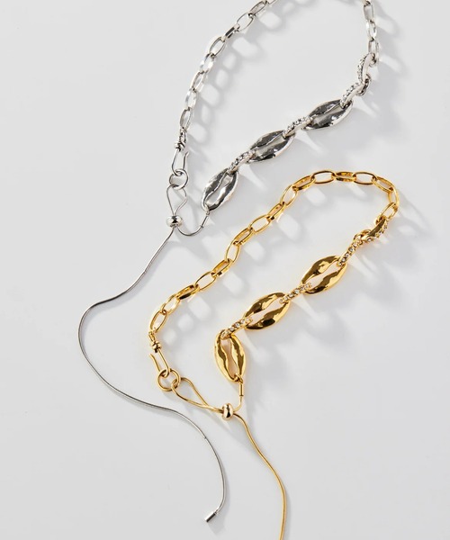 ADER（アデル）の「EPARS adjuster short necklace/ネックレス（ネックレス・レディース・シルバー・フリー）」の4枚目の写真