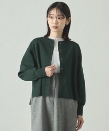【着回し抜群】フォルムニットブルゾン