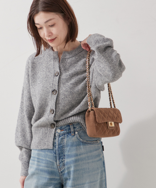 journal standard L'essage(ジャーナルスタンダードレサージュ)の「《追加2》TWINKLE スキッパーカーディガン(カーディガン/ボレロ・レディース・オレンジ系その他/グレー/パープル系その他・FREE)」の10枚目の写真