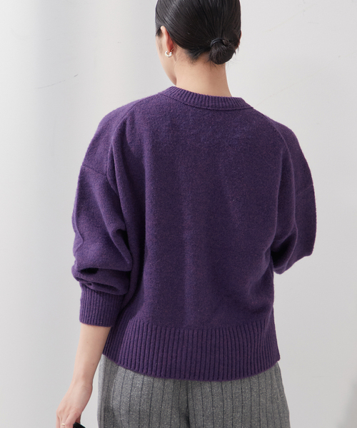 journal standard L'essage(ジャーナルスタンダードレサージュ)の「《追加2》TWINKLE スキッパーカーディガン(カーディガン/ボレロ・レディース・オレンジ系その他/グレー/パープル系その他・FREE)」の17枚目の写真