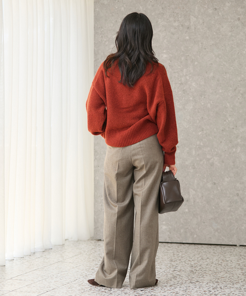 journal standard L'essage(ジャーナルスタンダードレサージュ)の「《追加2》TWINKLE スキッパーカーディガン(カーディガン/ボレロ・レディース・オレンジ系その他/グレー/パープル系その他・FREE)」の20枚目の写真