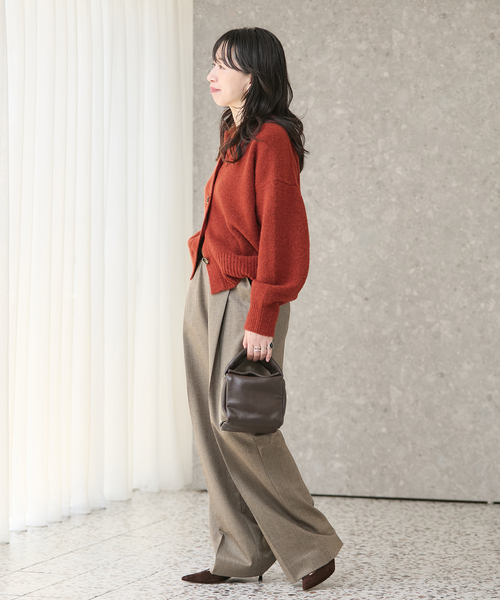 journal standard L'essage(ジャーナルスタンダードレサージュ)の「《追加2》TWINKLE スキッパーカーディガン(カーディガン/ボレロ・レディース・オレンジ系その他/グレー/パープル系その他・FREE)」の21枚目の写真