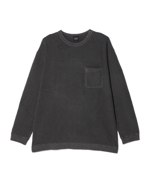 MANASTASH(マナスタッシュ)の「MANASTASH/マナスタッシュ/HEAVY SNUG THERMAL L/S TEE(Tシャツ/カットソー・メンズ・ブラック/ワイン/ライトグレー/ホワイト・M/S/L/XL)」の5枚目の写真