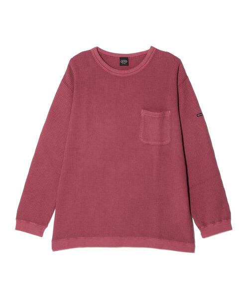 MANASTASH(マナスタッシュ)の「MANASTASH/マナスタッシュ/HEAVY SNUG THERMAL L/S TEE(Tシャツ/カットソー・メンズ・ブラック/ワイン/ライトグレー/ホワイト・M/S/L/XL)」の10枚目の写真