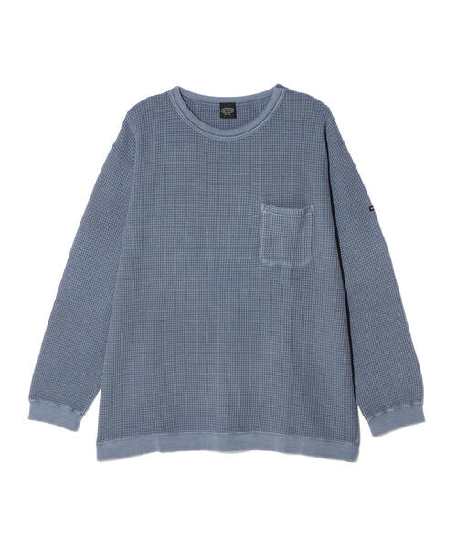 MANASTASH(マナスタッシュ)の「MANASTASH/マナスタッシュ/HEAVY SNUG THERMAL L/S TEE(Tシャツ/カットソー・メンズ・ブラック/ワイン/ライトグレー/ホワイト・M/S/L/XL)」の12枚目の写真