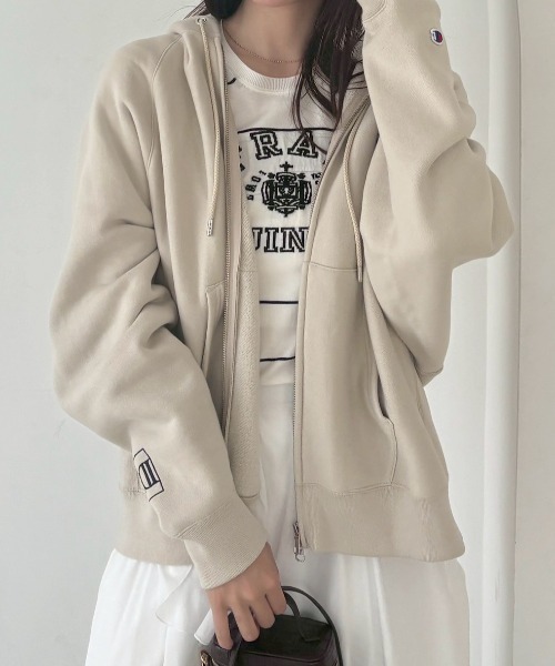 FRAY I.D（フレイアイディー）の「【Champion】フルジップパーカ