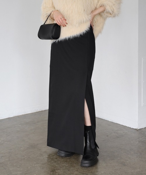 セール】前スリットロングタイトスカート（スカート）｜Freesia